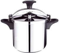 Olla expres de acero inoxidable, diametro 24cm, 10 litros - Modelo: EXPRES CLASICA 10