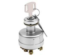 Ollanoos YN50S00002F1 Interrupteur d'allumage 6 broches avec dispositif de préchauffage et 2 clés de rechange pour Kobelco SK200-3 SK200-5 SK120-5 SH200 SK200LC-5 SK200-6