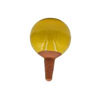 Ollas Lutton Mini Olla Terre Cuite à Planter 25cl | Arrosage Automatique et Ecologique pour Plante d'Intérieur et d'Extérieur | Système d'Irrigation Naturel | Autonomie 2 Jours | Ollas Jaune