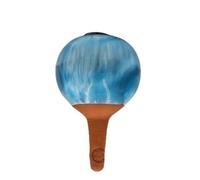 Ollas Lutton Olla Terre Cuite à Planter 40cl| Arrosage Autonome pour Plantes d'Intérieur Ecologique & Economique | Système d'Irrigation Naturel | Autonomie 3 Jours | OYA Marbré (Bleu Azur)