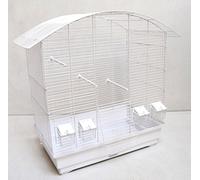 Ollesch Cage à oiseaux Ula avec accessoires Blanc