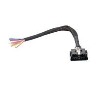 OLLGEN Câble OBD2 J1962 mâle vers extrémité ouverte OBDII 16 broches 30 cm