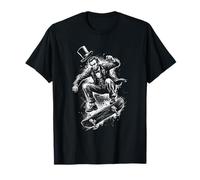 Ollie Graphic, Skateur Abraham Lincoln T-Shirt