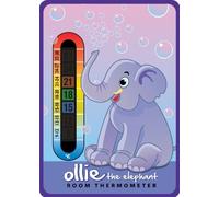 Ollie The Elephant bébé Chambre d'enfant et salle de sécurité Thermomètre de température