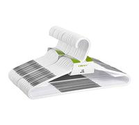 Ollieroo Lot de 30 Manche Plastique cintres antidérapant/Portant pour cintres