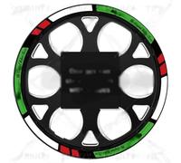 OLLinS Autocollant Réfléchissant De Roue De Moto, Décalcomanies De Moyeu, Bande À Rayures De Jante pour Vespa 300 GTS 300 Gts125 GTS 250 Lx125 Spring Sprint (Couleur : A1)