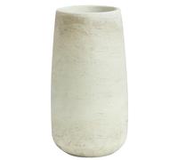 Olly & Rose Vase à fleurs Soho beige clair en céramique effet texturé 25 cm Vase pour fleurs décoratives pour décoration d'intérieur