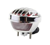 OLMAFD clignotants feux stop Feu arrière chromé pour motos, feu stop pour H&arley D&avidson Bobber Chopper Rat, personnalisé