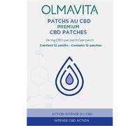 Olmavita Patchs Au CBD Premium 24mg 12 Pièces