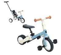 Olmitos Gyro Tricycle évolutif 5-en-1 pour Enfants de 1 à 5 Ans Adaptable et modulable avec ou sans pédales (Gyro, Bleu)