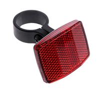 OLNY Front Vorbaubefestigung Réflecteur - Réflecteurs Rayon Vélo Guidon Réfléchissant Avant Arrière Avertissement Lumière De Sécurité Lentille - Catadioptres Velo Rouge/Blanc