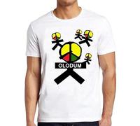 Olodum Mens T Shirt Peace Brazil Carnival They Don't Care About Us Tee 308 White White Size L