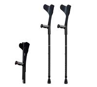OLOTU Béquilles Médicales Béquilles d'avant-Bras Adultes Cannes en Aluminium Pliables 10 bâtons de Marche médicaux réglables en Hauteur pour Hommes Femmes Béquille pour Adultes
