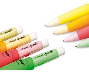 Olówek Milan mechaniczny eraser & pencil capsule Fluo 20 sztuk