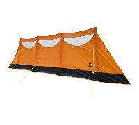 OLPRO Gonflable Orange Coupe-Vent Camping Plage Événement Sac Transport Guy