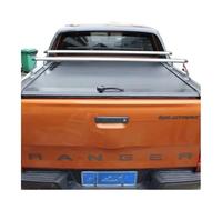 OLQYBD Couvercle de Benne rétractable Manuel Compatible avec Ford Ranger Wildtrak Raptor XL XLT XLS T6 T7 T8 T9 2023, Couvercle de Benne de Camion Rigide Enroulable