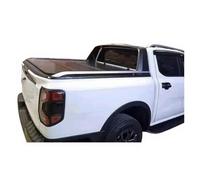 OLQYBD Couvre-Benne Rigide Pliable en Trois Parties, Durable et Compatible avec Les Pick-ups Ranger et Wildtrak.