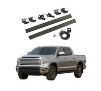 OLQYBD Marchepieds électriques Plug-N-Play avec éclairage LED compatibles avec Toyota Tundra Double Crew Cab 2020-2025. Marchepieds électriques rétractables automatiques, capacité de 272 kg (600 lb)