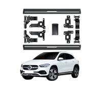 OLQYBD Marchepieds rétractables automatiques compatibles avec Mercedes-Benz GLE GLC 2019-2025 | Installation facile et rapide avec éclairage nocturne RGB, antidérapants (charge maximale : 272 kg)