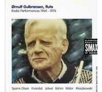 Olsen, Kvandal, Widor : Œuvres pour Flûte. Gulbransen