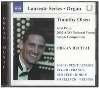 Timothy Olsen – Organ Recital – NAXOS