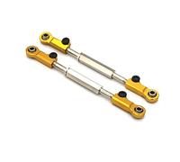 Olsixxuuk Lot de 2 barres de connexion en métal arrière EA1018 pour JLB Cheetah 11101 21101 J3 Speed 1/10 RC Auto Upgrade pièces, 1