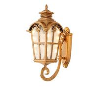 OLSKFUH Applique Murale Européenne Traditionnelle Et Classique - Applique Murale Extérieure Étanche Européenne - Lanterne Murale en Verre Antique pour Balcon, Allée, Patio Ou Jar,