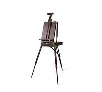 OLSKFUH Chevalet, Chevalet À Café, Support en Pin, Chevalet De Peinture, Chevalet d'art Pliable Et Portable, Boîte pour Artiste,