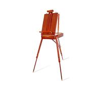 OLSKFUH Chevalet d'artiste, Chevalet De Présentation, Chevalet À Dessin, Chevalet d'art Pliable Et Portable, Chevalet Multicolore avec Boîte À Fleurs en Option,