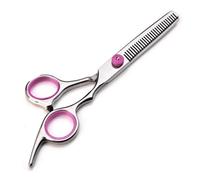 OLSKFUH Ciseaux De Coiffure 3 Couleurs, 15 Cm, Ciseaux De Barbier, Ciseaux À Effiler, Ciseaux De Beauté, Kit De Coupe De Cheveux.,Rose clairsemée - 65 cm