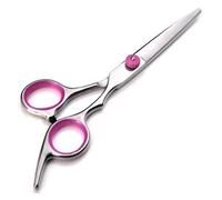 OLSKFUH Ciseaux De Coiffure 3 Couleurs, 15 Cm, Ciseaux De Barbier, Ciseaux À Effiler, Ciseaux De Beauté, Kit De Coupe De Cheveux.,Découpe Rose - 65 cm