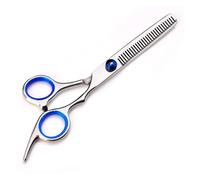 OLSKFUH Ciseaux De Coiffure 3 Couleurs, 15 Cm, Ciseaux De Barbier, Ciseaux À Effiler, Ciseaux De Beauté, Kit De Coupe De Cheveux.,Bleu clairsemé - 65 cm