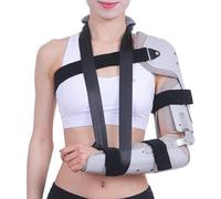 OLSKFUH Écharpe De Bras Réglable, Attelle D'Immobilisation du Coude Articulée Rom, pour Stabilisateur De Coude Postopératoire,Left