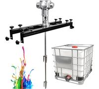 OLSKFUH Mélangeur De Peinture Pneumatique À Puissance Réglable Et Hélice Repliable pour Un Mélange Efficace De La Peinture dans Les Grands Réservoirs,C L5cylinders