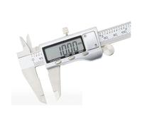 OLSKFUH Pied À Coulisse en Métal, Calibre Numérique, Outils De Mesure Professionnels, Jauge D'Épaisseur pour Le Travail du Bois, Règle Électronique De Profondeur,Box Fraction Caliper