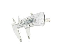 OLSKFUH Pied À Coulisse Ip54 Pieds À Coulisse en Acier Inoxydable Pachymètre Numérique Calibre Outils De Mesure Outils De Menuisier Pied À Coulisse Électronique Règle À Vernier E,Box Metal Caliper 2