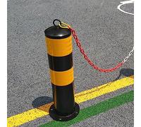 OLSKFUH Poteau De Signalisation De Chantier, Cône De Chantier, Borne De Signalisation Routière 50 75 100 120 Cm, Poteau De Délimitation De Circulation, Robuste, Borne De Sécurit,1 Pack-H 75CM/29.5in