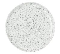 Olsson & Jensen Assiette Poppi 21 cm blanc-noir