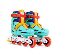 OLSSON Patins à roulettes en Ligne Fille et garçon - Taille 28-35 et 36-39 - Système de Taille réglable - Roulements ABEC1 et ABEC 7 - Châssis résistant - Réglable - Roller Enfant (Max, S (32-35))