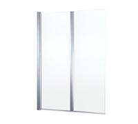 Oltens Fulla paroi de baignoire 98 cm deux pièces chrome brillant/verre transparent 23204100