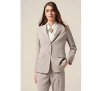 Oltre Fluid Viscose Blend Blazer Beige Taille: 48 | Blazers Outlet | Femme | Marron