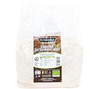 Oltresole, Farine de Sorgho Italienne Biologique 1 Kg, Sans Gluten, Sans OGM, 100% Made in Italy, Idéal pour les coeliaques, Pain, Sucreries et Pâtes, Riche en Fibres et Protéines