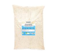 Oltresole, Graines de sésame biologiques 3 Kg, Graines oléagineuses crues biologiques, Sésame blanc naturel décortiqué, non grillé, source de calcium et de fer, format pratique