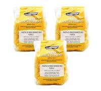 Oltresole, Pasta di Maisanco Biologica Italiana, Format Fusilli, Pâtes sans gluten 100% farine de maïs blanc biologique, Vegan, Sans Gluten, Pack de 3 x 350g
