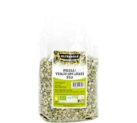Oltresole, Pois verts fendus biologiques 1 kg, Légumineuses sèches décortiquées et fendues biologiques, pas de trempage nécessaire, source de protéines, idéal pour les soupes, Ideal Family Pack