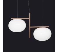Oluce Alba Suspension E27, 2 sources lumineuses, L0468 AB,