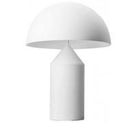 Oluce Atollo 233 Lampe à Poser 50 cm Blanche