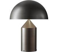 Oluce Atollo 233 Lampe à Poser 50 cm Bronze Satin