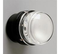Oluce Fresnel 1148 Joe Colombo Applique murale ou plafonnier Noir