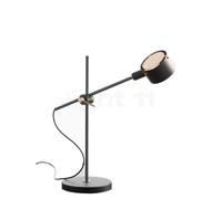 Oluce G.O. Lampe de table noir